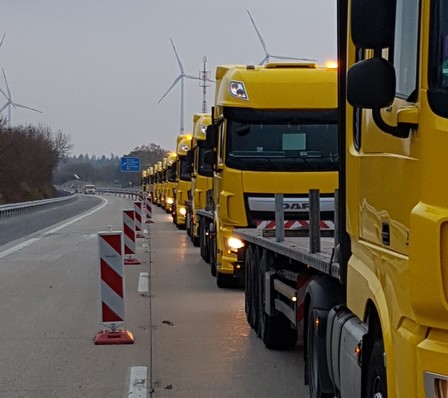 Großbaustelle / A6