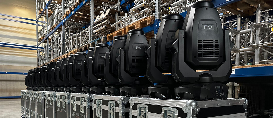 JB Lighting P9 Moving Heads